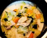糖質オフ☆野菜たっぷり豆乳スープ♪作り方4写真