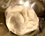 すいとん。小麦粉と片栗粉で暖か汁物作り方3写真