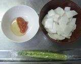 かぶの梅はちみつ☆和え作り方2写真