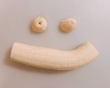 【離乳食初期】レンジでバナナペースト作り方1写真