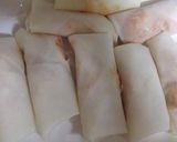 海老と卵のケチャップ春巻作り方3写真