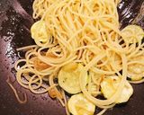 ズッキーニ和風パスタ　作り方5写真