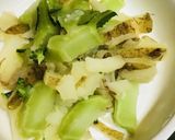 ブロッコリーの茎を使ったポテトサラダ作り方2写真