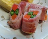 いんげんとにんじんのベーコン巻き♪作り方10写真