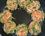 ＊もやしと豆苗たっぷり！豚バーグ＊作り方4写真