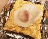 卵、目玉焼きトースト作り方5写真