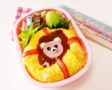 クマちゃんのオムハヤシライス弁当作り方4写真