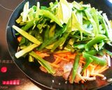 氷蒟蒻の青唐辛子青椒肉絲作り方7写真