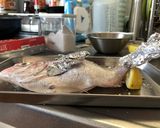 フライパン&魚焼グリルで☆祝鯛作り方3写真