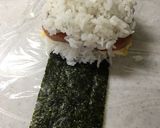 沖縄スパムおにぎらず♡ポーク卵おにぎり作り方4写真