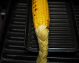 三つ編み 焼きとうもろこし作り方5写真