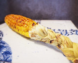 三つ編み 焼きとうもろこし作り方6写真