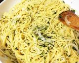 野沢菜ちりめんで作る☆簡単、和風パスタ♪作り方6写真
