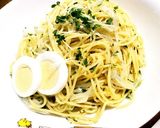 野沢菜ちりめんで作る☆簡単、和風パスタ♪作り方7写真