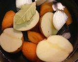 黒胡椒スパイシー鶏団子ポトフ作り方1写真
