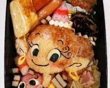 ハクション大魔王『アクビちゃん』キャラ弁作り方28写真