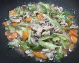 昆布茶で和風あんかけやきそば作り方8写真