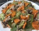 昆布茶で和風あんかけやきそば作り方9写真