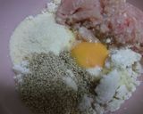 糖質制限「おからハンバーグ」あんかけ編作り方2写真