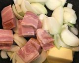 牛乳使い切り☆ベーコンマカロニグラタン☆作り方2写真