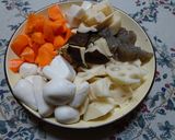 野菜たっぷり。我が家の根菜煮物作り方2写真