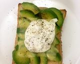 アボガドdeトースト♡カフェ風作り方5写真