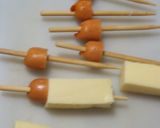 ポテトレーラ・チーズハットグ作り方1写真