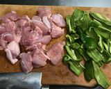 チキンとピーマンのチーズ焼き作り方1写真