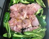 チキンとピーマンのチーズ焼き作り方2写真