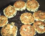 主に豆腐と鶏ミンチで青紫蘇バーグ作り方5写真