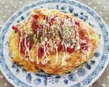 オムレツ焼きそば作り方9写真