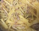 ＊じゃがいもとひき肉の和風カレー炒め＊作り方2写真
