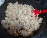 おだしで鶏肉ときのこのピラフ作り方6写真