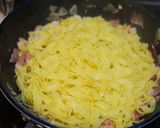 海老と銀杏と生ハムのパスタ作り方5写真