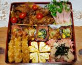 中学校運動会お弁当♡2018.9月大人数作り方7写真