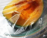 簡単☆かぼちゃとレーズンのサラダ作り方2写真