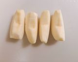 【離乳食初期】レンジでりんご ペースト作り方1写真
