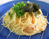 時短簡単＊博多明太子パスタ作り方8写真