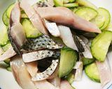酢で1晩で小骨が消えた！このしろの酢の物作り方7写真