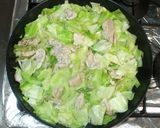 豚肉キャベツの野菜炒め♪簡単黒酢ゴマ味作り方8写真