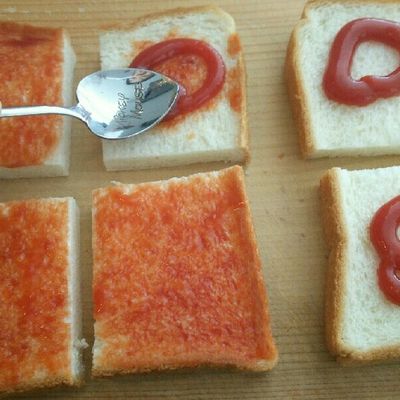 ハロウィン★トースト♡二枚 ハロウィン☆トースト♡二枚