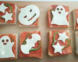ハロウィン チーズトースト作り方5写真
