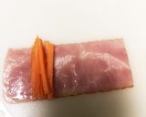 人参のベーコン巻き お弁当 おかず作り方3写真