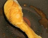 和風鮭パスタ作り方1写真