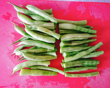 インゲンの中華風和え物作り方1写真