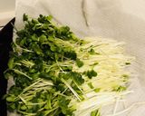 箸休め 薬味に 貝割れ大根の梅和え作り方1写真