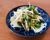 箸休め 薬味に 貝割れ大根の梅和え作り方3写真