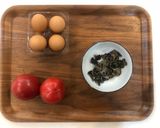 俺の西紅柿炒蛋（トマトの卵炒め）作り方1写真