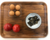 俺の西紅柿炒蛋（トマトの卵炒め）作り方1写真