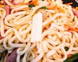 サムライ特製焼うどんコンバタ醤油味♥️作り方2写真